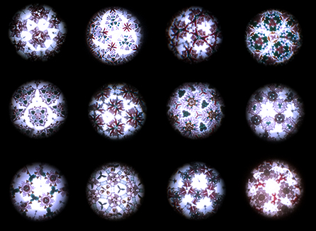 Plastic kaleidoscope patterns Kaleidoscope Inside